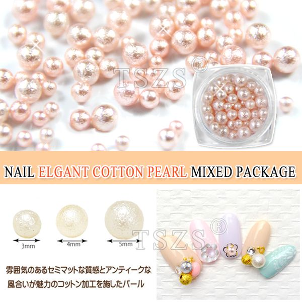 

1pot/lot colorful elgant cotton pearls pot round mixed size wedding nail art craft decoration, Silver;gold