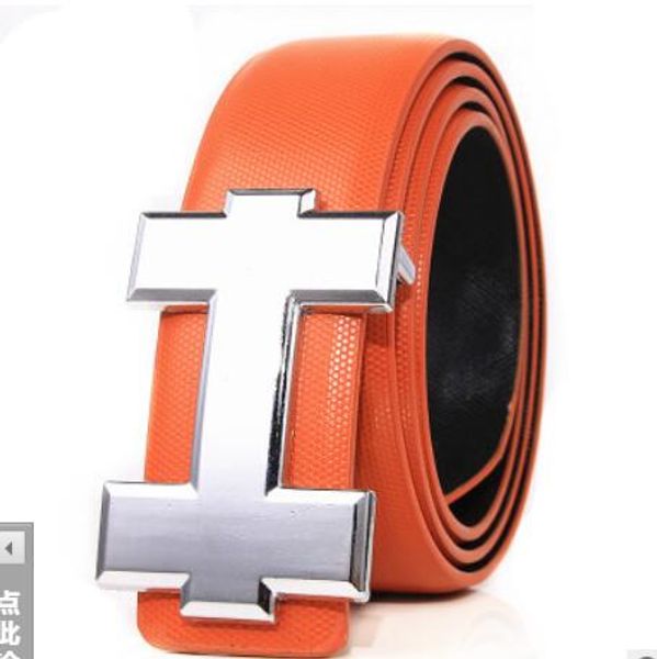 

fashion brand belt genuine leather men belt designer luxury h smooth buckle mens belts for women luxury belt jeans cow strap, Black;brown