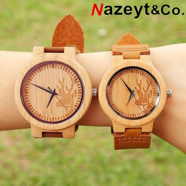 

me brand men women watches bamboo wood famous quartz watch luxury wood wristwatches reloj hombre luxury couple watches, Slivery;brown
