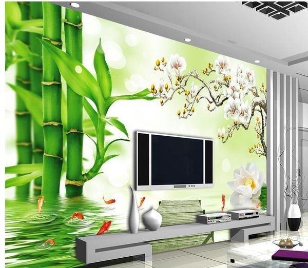 

3d stereo tv background wall background painting p wallpaper for walls