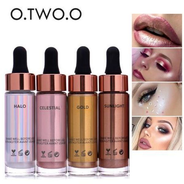 

liquid highlighter make up primer shimmer face glow ultra-concentrated illuminating bronzing drops face makeup ing