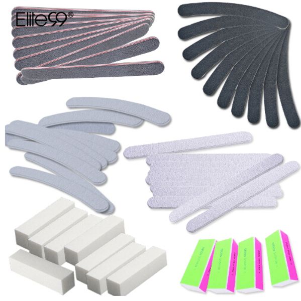 

elite99 13 pcs/set nail sanding files 4 way buffer block nail art salon manicure pedicure care tools kit set