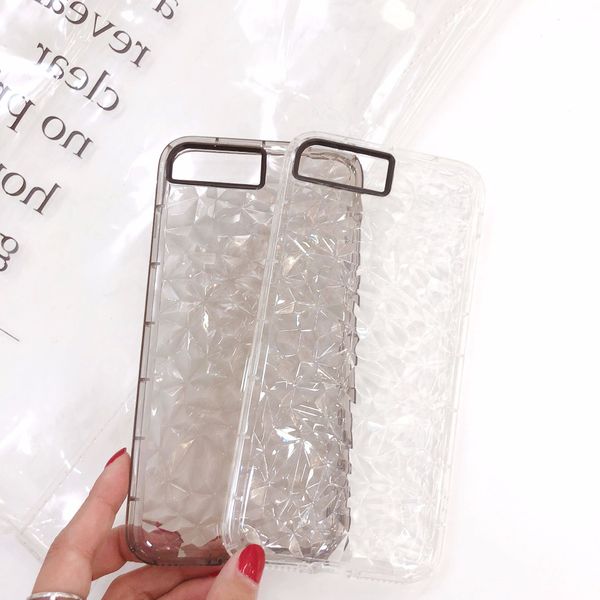 

godness style for iphone case diamond vision transparent for goophone phone case tpu back cover for iphone x case