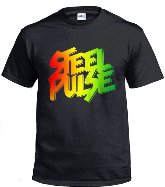 

Стальной пульс регги группа Черный мужчины футболка размер S - 3xl хорошее качество