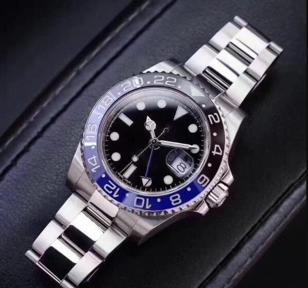 

2018 новый роскошный мужские наручные часы Базель красный синий из нержавеющей ста