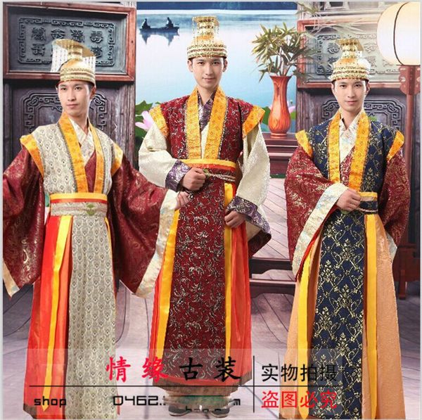 

ming dynasty costume men's clothing men's clothing performance wear chinese ancient costume, Red