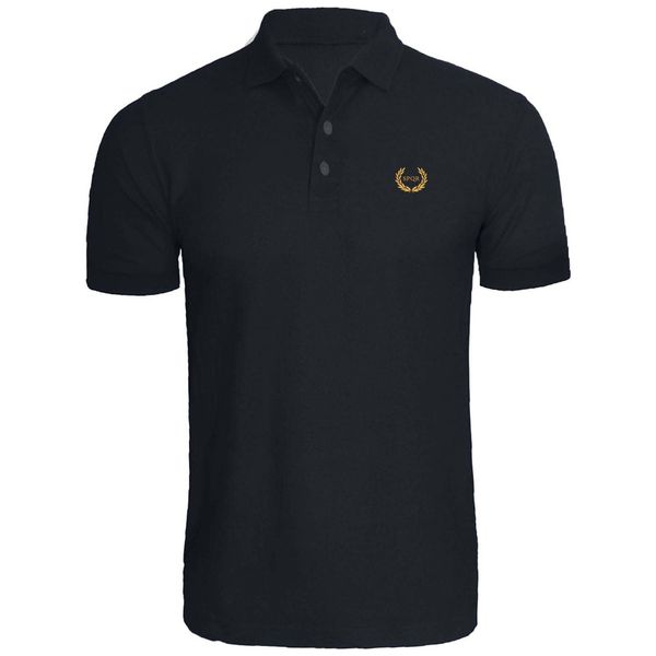 

spqr roman eagle empire caesar wreath oak embroidery embroidered shirts, White;black