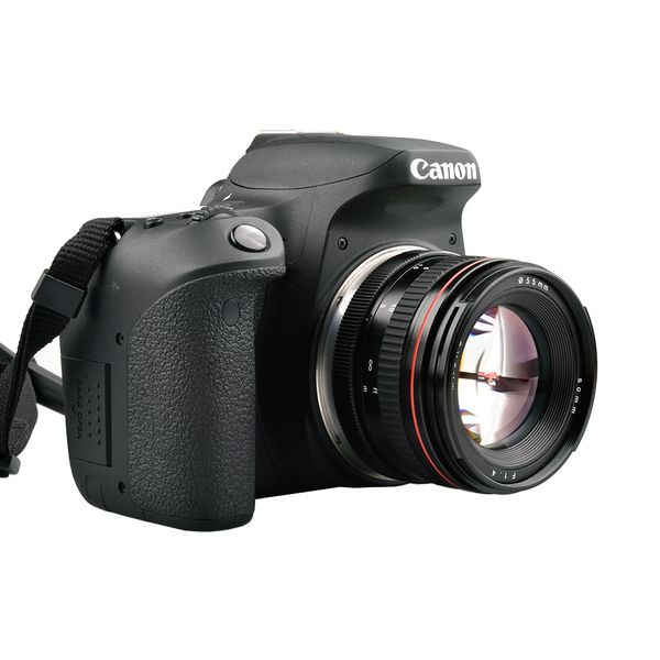 

50mm f1.4 большой апертурой портрет ручной фокусировки объектива камеры