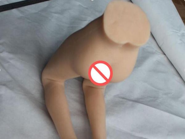 Bonecas brinquedos silicone. 70 cm Bonecas Sexuais Realista Esqueleto Perna Modelo Fetiche Vagina Anus Modelo Amor produtos do sexo venda frete grátis