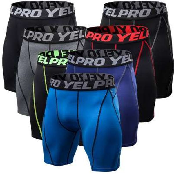 

men's running shorts tights trousers sweatpants fitness jogger gym quick dry pole sport shorts compression boys underwear, White;black