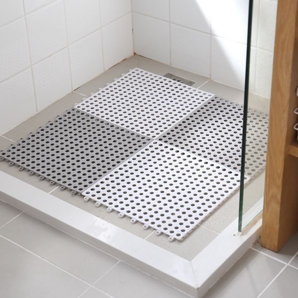 

diy mosaic mat, non slip waterproof, yacht, sauna, balcony, toilet kitchens, toilets mat bathroom 30x30cm 4pcs/lot