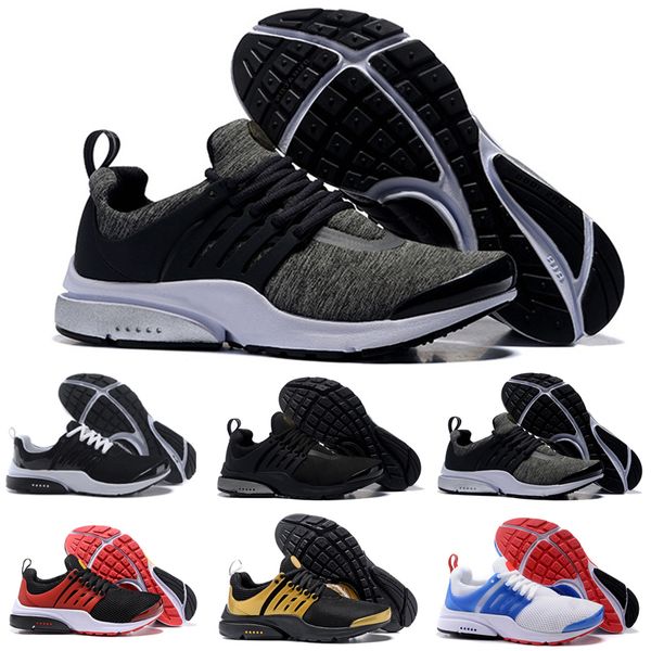 

2018 Presto 5 BR QS Breathe Black White Yellow Red Men Women Running Shoes Prestos Sports Shoe air sole Walking Mens designer Sneakers