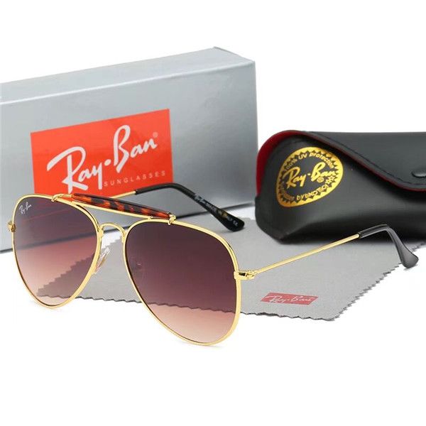 

fdgsrhr polarized lens fashion sunglasses for men and women designer eyewear glasses mirrored sun glasses with case and box, Blue;gray