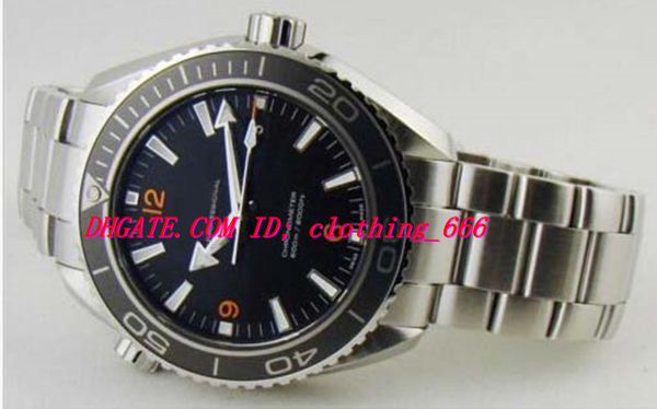 

luxury watches steel bracelet planet ceramic bezel ref. 232.30.42.21.01.003 42mm man watch wristwatch, Slivery;brown