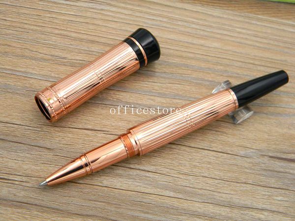 

High-end luxurious pearl Engraved classic Great writer rose golden new office classic Engraved Bonnar METAL ROLLERball PEN