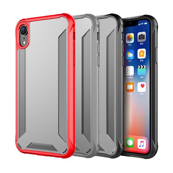 

for ip xs max case hybrid soft tpu bumper pc back cover phone cases for ip xr xs max unbreak mobile phone shell