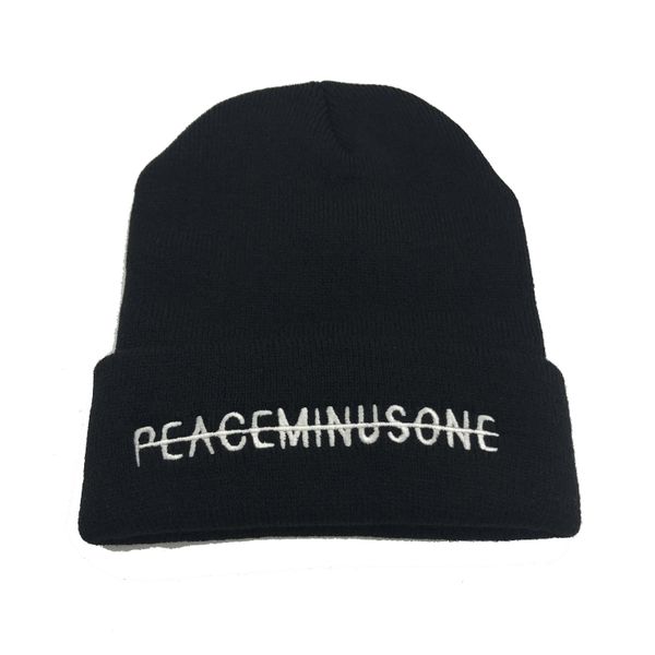 

Новая шапочка для вышивки Bigbang 10-летие Peaceminusone Вязаная зимняя теплая шапка G-DRAGON INS
