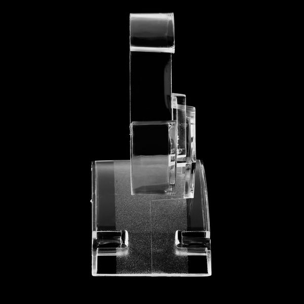 

practical fashion clear acrylic bracelet watch display holder stand rack new design shop showcase, Black;blue