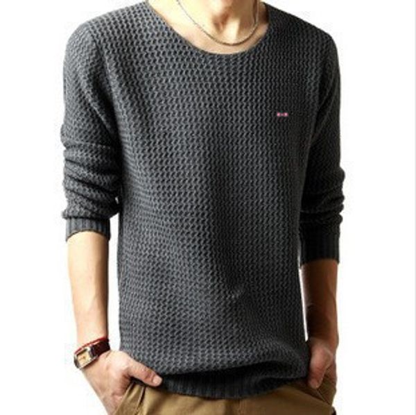 

new style eden park sweater pullover men casual slim sweaters men o-neck men's sweater, White;black