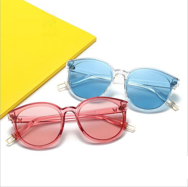 

new fashion sunglasses for man woman fahion eyewear designer brand sun glasses 8 colors uv400 lenses with black box, White;black