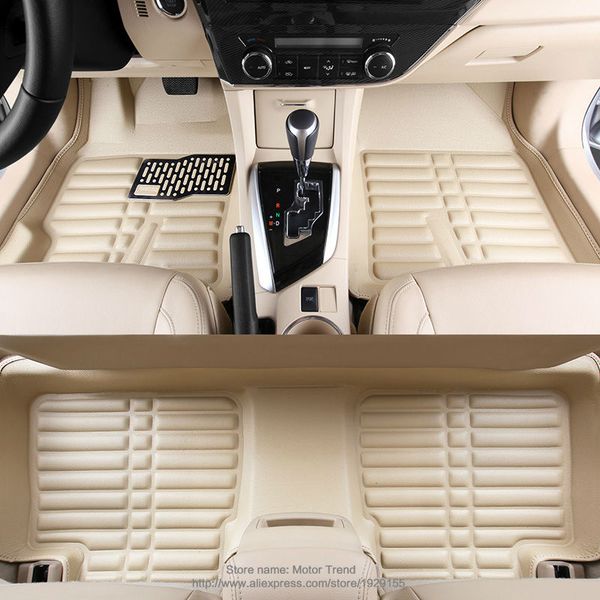 

custom fit car floor mats for 3/4/5/6 series gt m3 x1 x3 x4 x5 x6 3d car-styling all weather carpet floor liner ry137