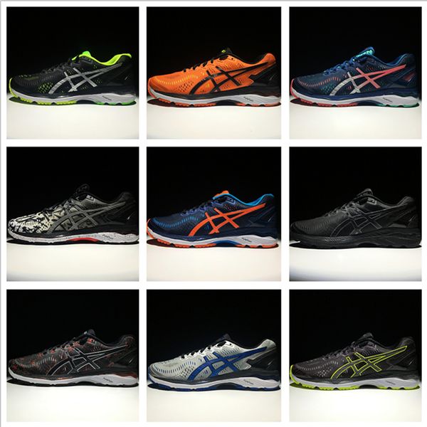 

Asics GEL-KAYANO 23 Men Women Running Shoes High Quality Cheap Training 2016 Lightweight Walking Sport Shoes Free Shipping Size 4-11