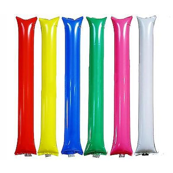 1 paio di colori gialli - Bastoncini da tifo Bang Thunder Noise Makers Clappers Cheer - Novità per feste sportive di calcio