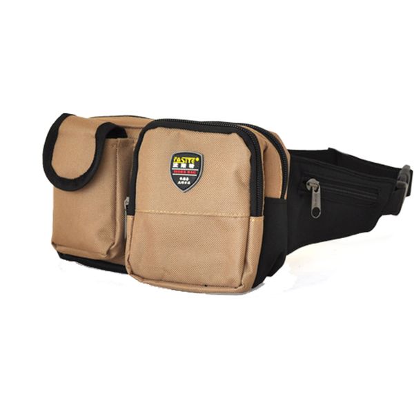 

600d oxford canvas professional electricians tool waist bag for screwdriver wrench pliers tool kits