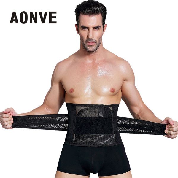 

shapers men belly slimming sheath waist cinchers corset vest body shaper underwear modeling strap girdle slim belt supports, Black;brown