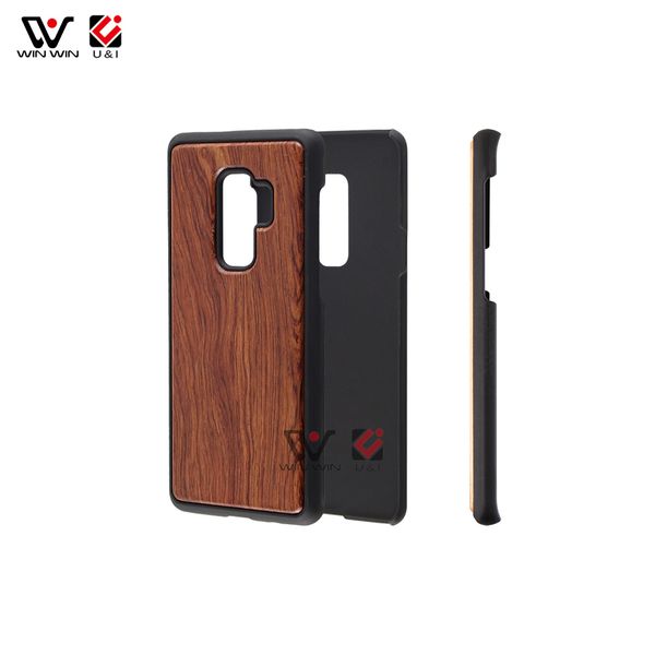 

Plain wood cell phone cases for Samsung Galaxy s9 s9plus plus simple mobile cellphone cover for Samsung Galaxy s series phones protect coque