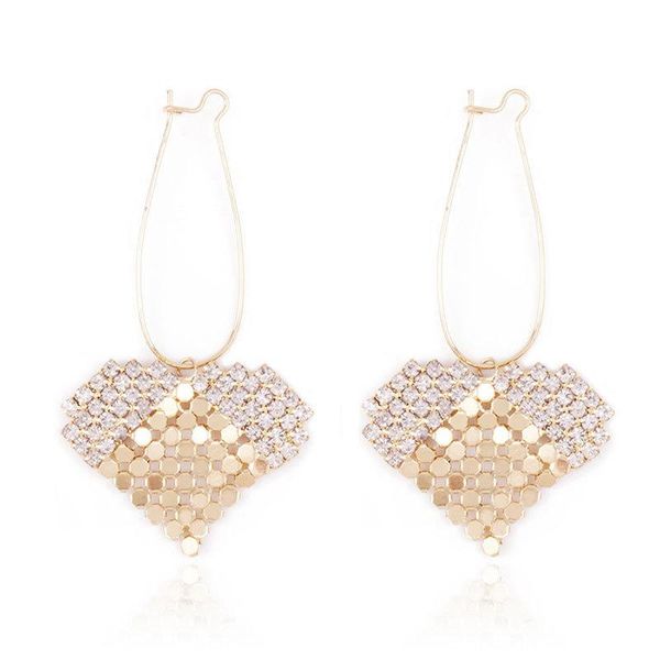 

s925 silver needle love earrings super flash rhinestone earrings earrings ladies thin ear jewelry female accessories