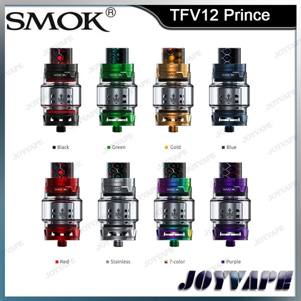 

SMOK TFV12 Принц Tank Cloud Beast King 8 мл Огромная Емкость Топ Пополнение Sub Ом атомайзер Большой поток воздуха подходят Mag Stick Принц 100% Оригинал