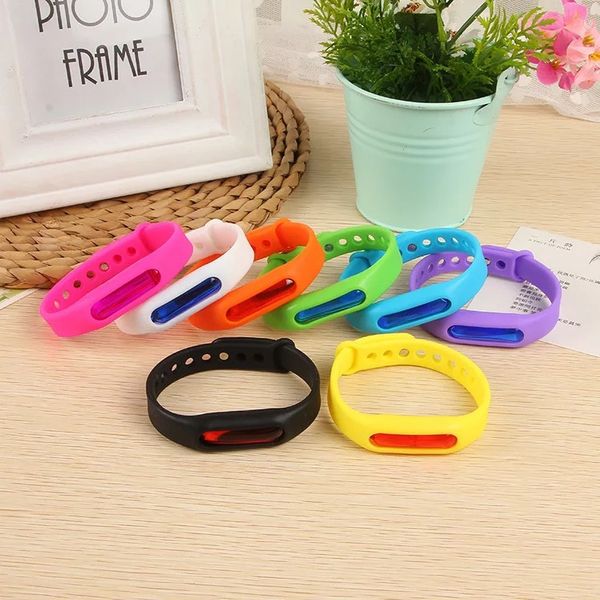 

anti mosquito pest insect bugs repellent repeller wrist band bracelet wristband protection mosquito deet-non-toxic safe bracelet