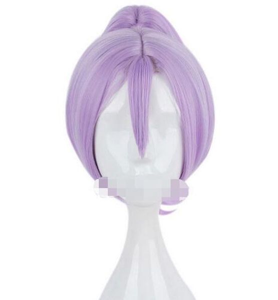 New Puella Magi Madoka Magica Kyoko Sakura Long red Cosplay Wig clip ponytail