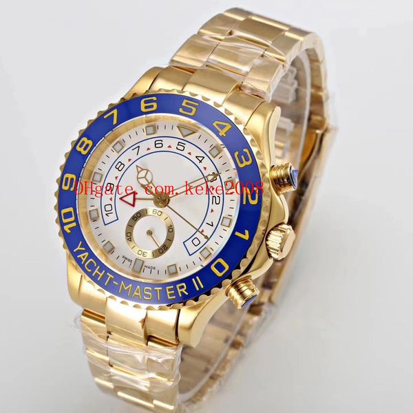 

5 color luxury watch 44mm classic 16680 116681 116688 116689 no chronograph asia 2813 movement automatic mens watch watches, Slivery;brown