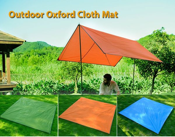 220 x 180 cm große wasserabweisende Oxford-Stoffmatte für den Außenbereich