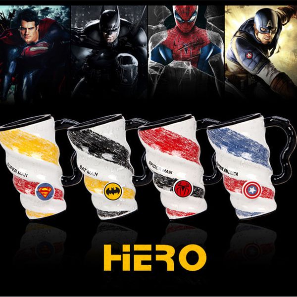 

8 designs marvel avengers infinity war cups double insulated vacuum cups superhero thanos stainless steel kids creative mug t1i573