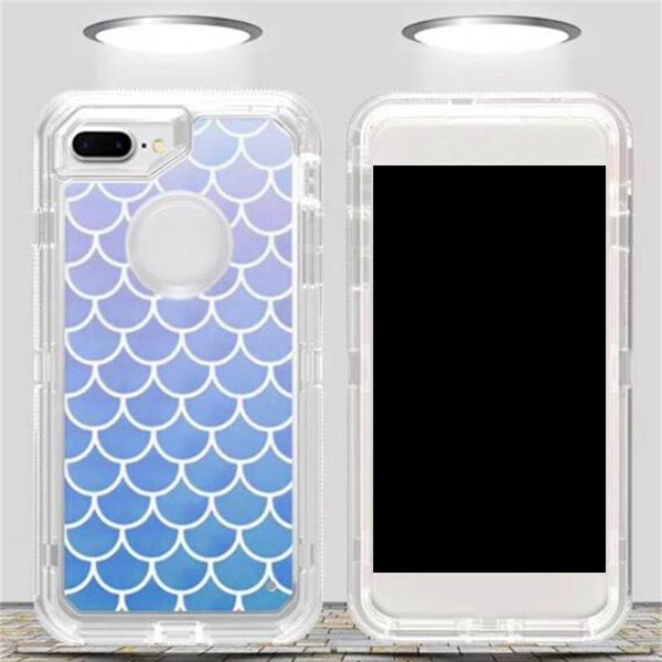 

For Samsung galaxy s9 Note 8 s8 Plus Clear Artistic Pattern Robot Case for iPhone X 8 7 6 6s Hybrid Crystal Graphics Defender Cover 2018