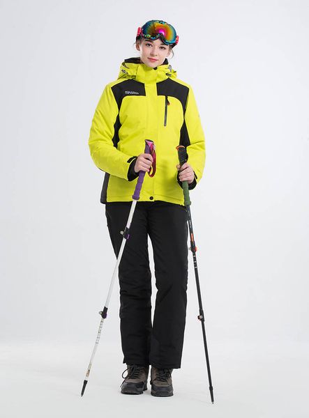 2019 Lanlaka Women Ski Suit Skiing Jacket Pant Windproof