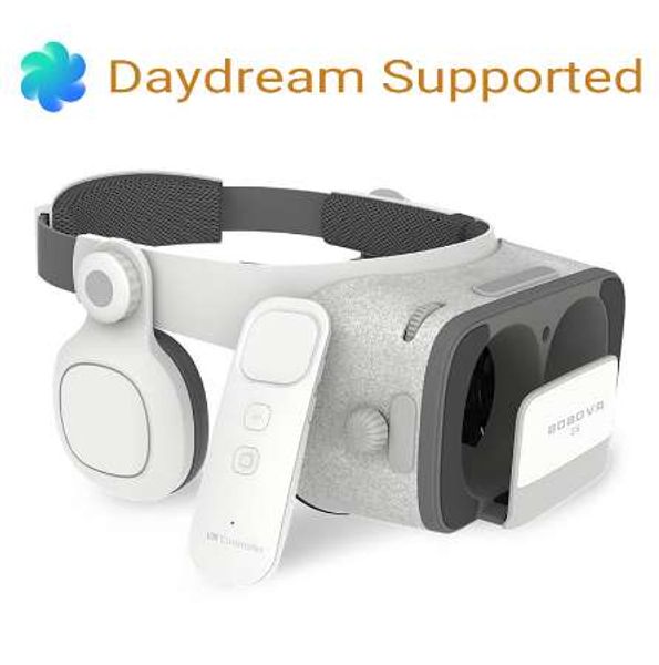 Bobovr Z5 3D Виртуальная реальность очки VR гарнитура картон VR Box + BT GamePad дистанционного управления для iOS Android Daydream Smartphone