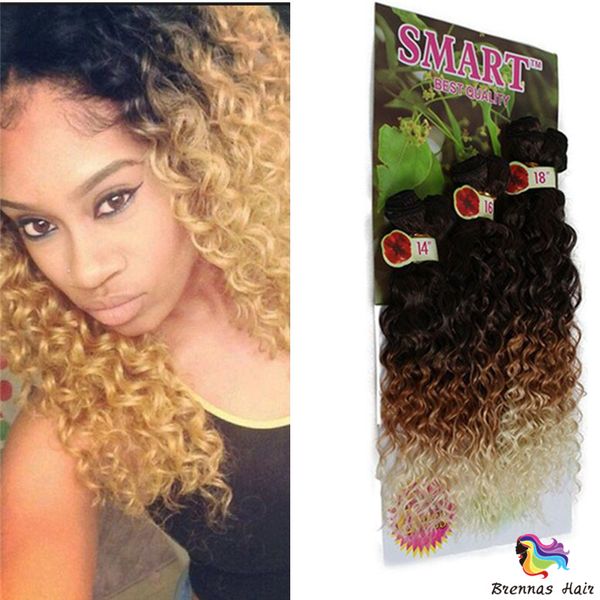 2020 Synthetic Pack For Full Head 14 16 18inch Curly Weave