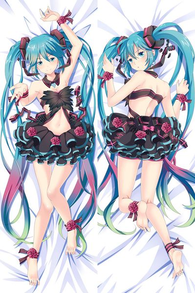 

august 2016 update anime girl hatsune miku throw pillow cover miku hatsune body pillowcase
