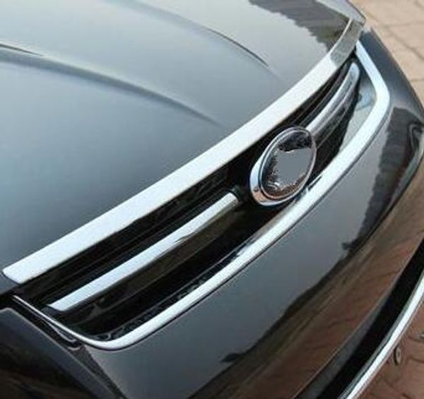 

stainless steel car front grill up decoration trim for ford escape/kuga 2012-2017