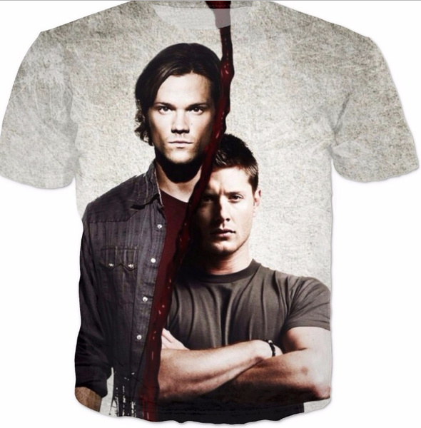 

supernatural t shirt crewneck casual women men fashion summer 3d t-shirt shirt funny print male cool tshirt tee s -xxxxxxl u293, White;black