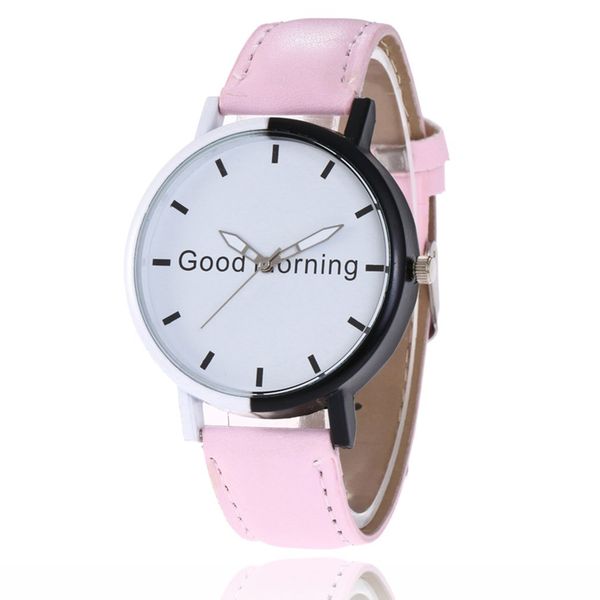 

fashion wristwatch women leather band analog quartz round wrist watch women watches clock dames horloges, Slivery;brown