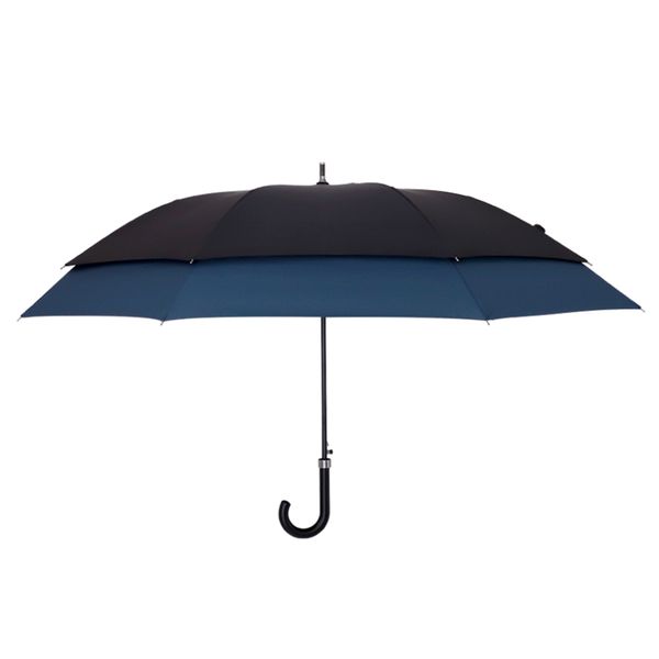

tiohoh new arrival long umbrella automatic navy black 8k strong windproof outdoor man and women's large business umbrellas