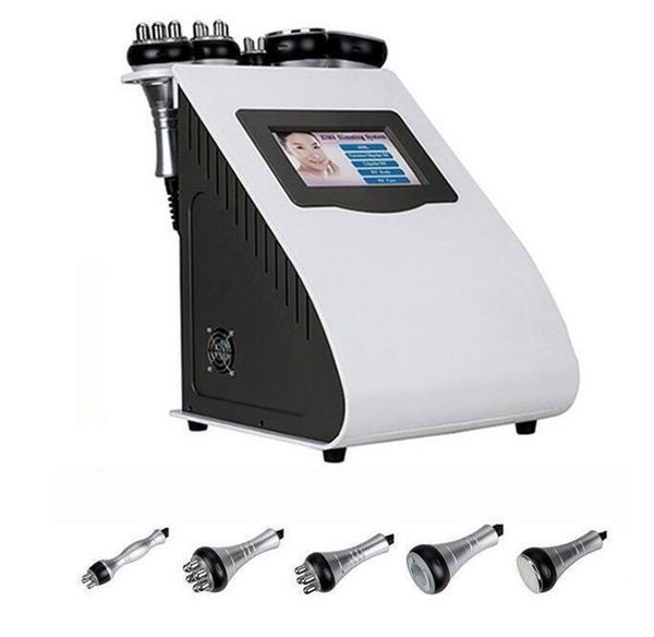 

6 in 1 40k ultrasonic liposuction cavitation slimming machine tripolar sixpolar bipolar vacuum rf machine high quality