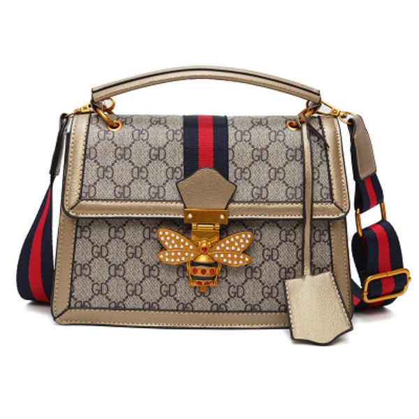 

2018 Новый стиль Мода Женские сумки Склеивание Маленькие сумочки для пчел Мода Zipper