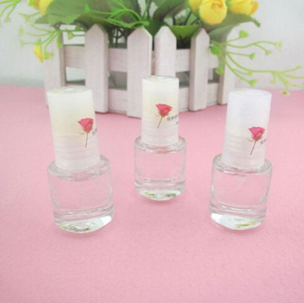 

5ml transparent nail base coat polish coat cover nail art hardener vitamin tool ing