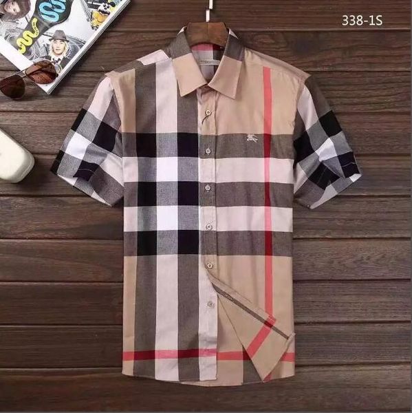 

Brand men 039 bu ine ca ual hirt men long leeve triped lim fit cami a ma culina ocial male t hirt new fa hion man checked hirt